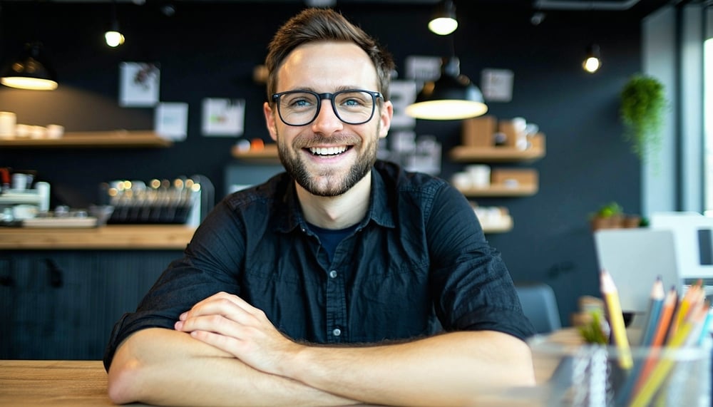 HubSpot and AI automation consultant working with a small business HubSpot and AI automation consultant working with a small business